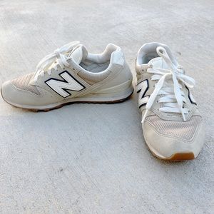 New Balance x J crew 996 sneakers in suede